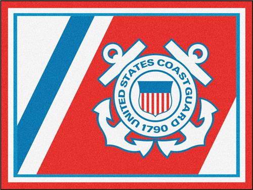 Fan Mats U.S. Coast Guard 8'x10' Rug