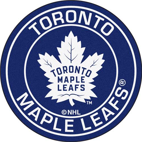 Fan Mats NHL Toronto Maple Leafs Roundel Mat
