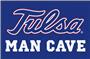 Fan Mats NCAA Univ. of Tulsa Man Cave Starter Mat