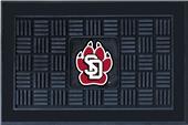 Fan Mats NCAA South Dakota Medallion Door Mat