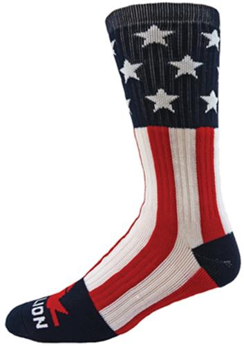 Red Lion Star Spangled Crew Socks - Closeout