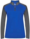 Badger Ladies Ultimate Sport 1/4 Zip Shirt