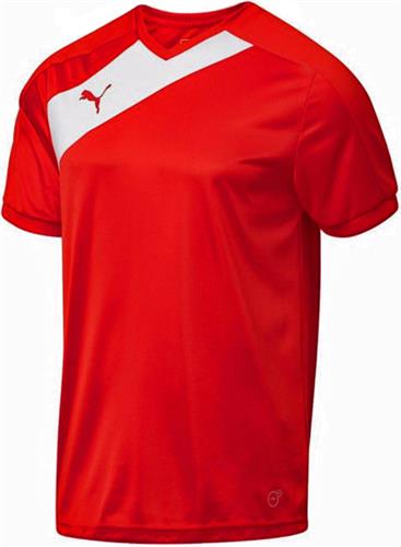 Puma Mens Santiago TG Short Sleeve Soccer Jersey. Printing is available for this item.