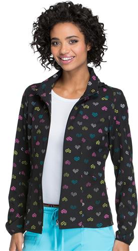 HeartSoul Womens Contemporary Fit Warm-up Jacket