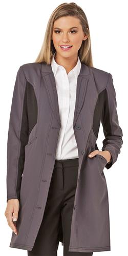 Careisma Women's 33" Contrast Lab Coats. Embroidery is available on this item.
