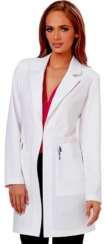 Sapphire Womens Milan 34" Lab Coat. Embroidery is available on this item.