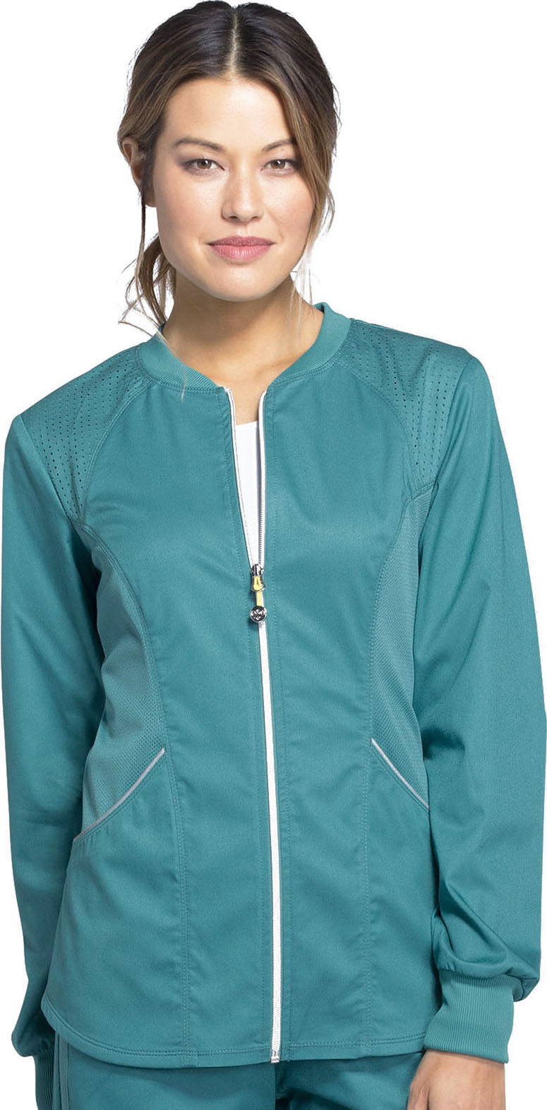 E121892 Cherokee Luxe Sport Womens Scrub Jacket