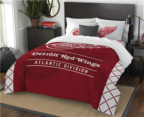 Northwest NHL Detroit Full/Queen Comforter & Shams