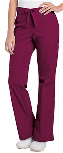 Landau Women's Updated Cargo Scrub Pant. Embroidery is available on this item.