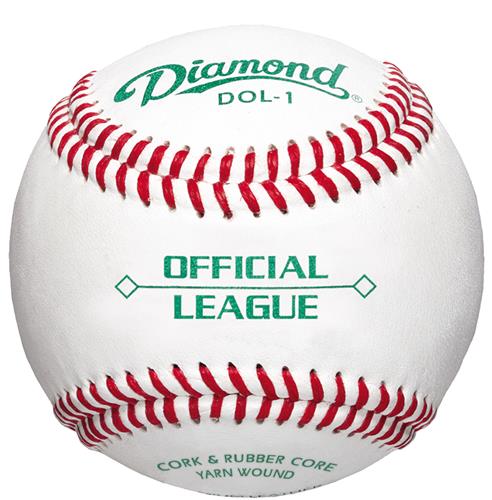Diamond DOL-1 OL Youth Game & HS Practice Baseballs (DZ)