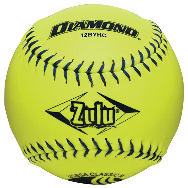 Diamond 12BYHC CLASSIC Zulu 12" Slowpitch Softballs (DZ) Baseball