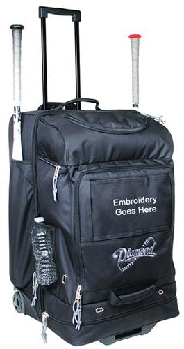 Diamond Dugout Tool Box Baseball Bat Bag. Embroidery is available on this item.