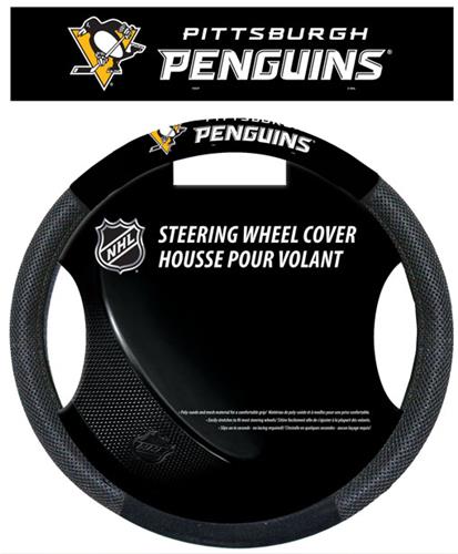 NHL Pittsburgh Penguins Steering Wheel Cover