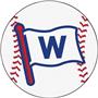 Fan Mats MLB Chicago Cubs "W" Baseball Mat