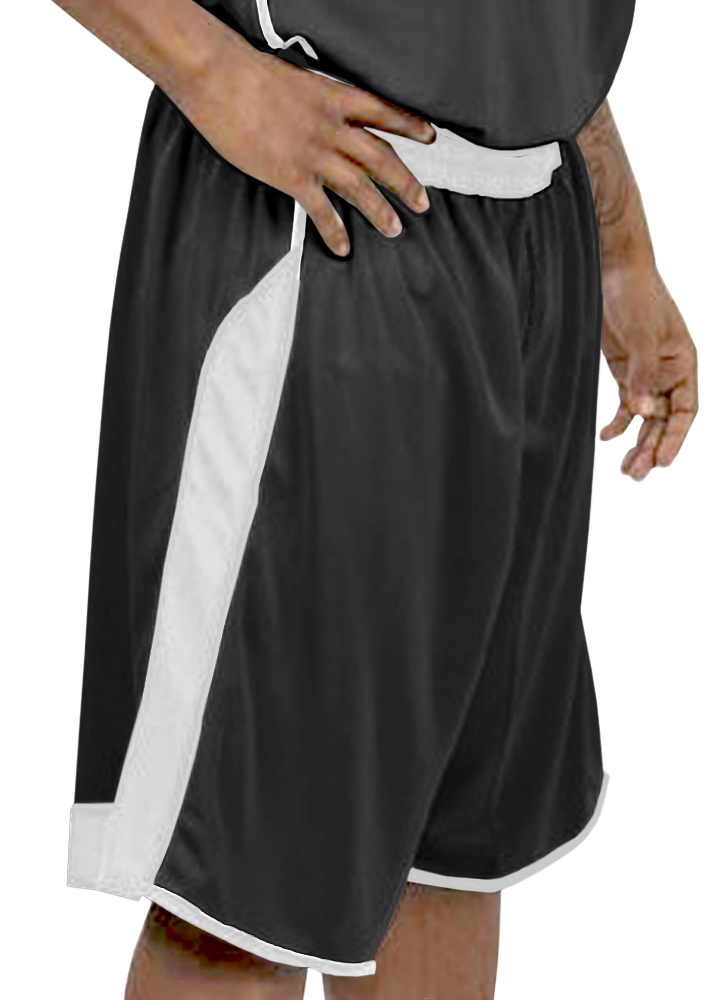 E122125 Shirts/Skins Hybrid 2 Reversible Basketball Short