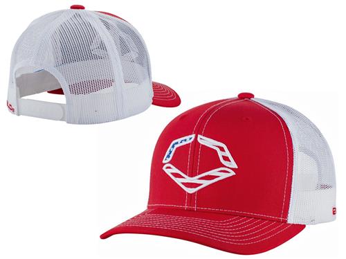Evoshield USA Logo Snapback Trucker Hat