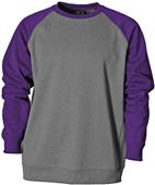 Baw Adult/Youth Raglan Crewneck Fleece