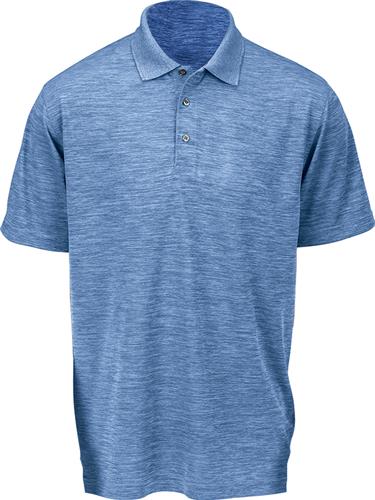 Paragon Adult Dakota Striated Heather Polo 130. Printing is available for this item.