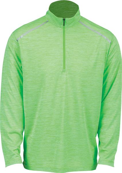 Paragon Adult Aspen 1/4 Zip Pullover w/Applique. Decorated in seven days or less.