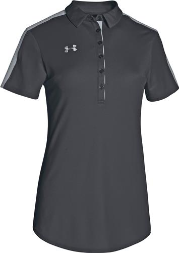 Under Armour Womens Team Colorblock Polo. Embroidery is available on this item.