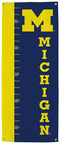 Collegiate Michigan Growth Chart Banner