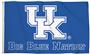 Collegiate Kentucky 3'x5' Flag w/Grommets