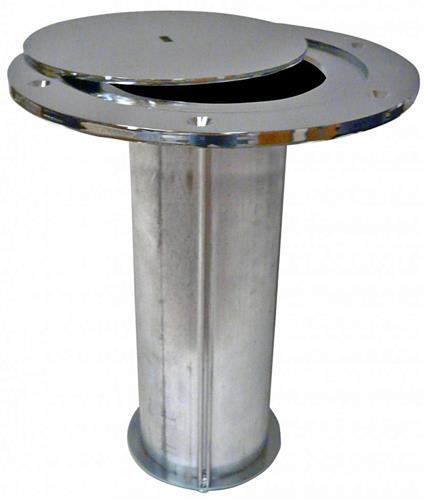 Bison VB Chrome Plated Aluminum Floor Sockets (ea)