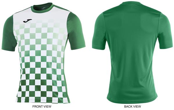 T-Shirt Flag Short Sleeve Soccer Jersey 