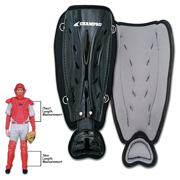 Champro Softball Umpire Shin Guards Baseball Equipment & Gear