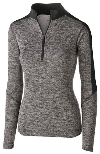 Holloway Ladies Electrify 1/2 Zip Pullover Jacket