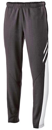  Adult Youth Pocketed, Heather Ziped Leg Opening Pants (Black or Navy)