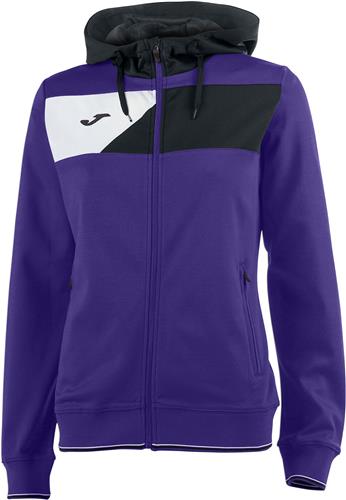Joma Womens Girls Crew II Full Zip Hood Jacket. Decorated in seven days or less.