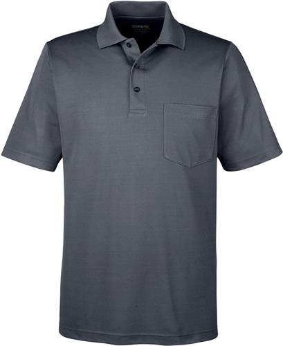 Core365 Mens Origin Pique Polo w/Pocket. Embroidery is available on this item.