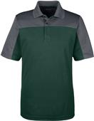 Core365 Mens Balance Colorblock Pique Polo