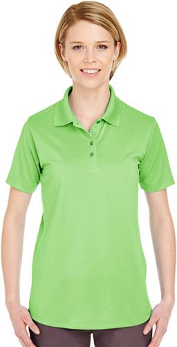 UltraClub Ladies Elite Performance Interlock Polo. Printing is available for this item.