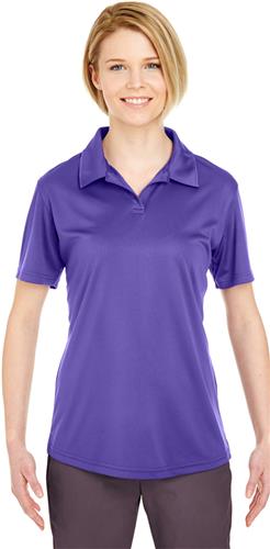 UltraClub Ladies Cool & Dry Interlock Polo. Printing is available for this item.