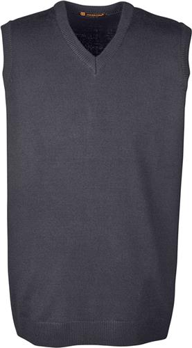Harriton Mens Pilbloc V-Neck Sweater Vest. Printing is available for this item.