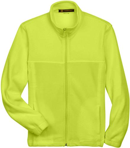 Harriton Mens Youth Full-Zip Fleece Jacket M990 / M990Y