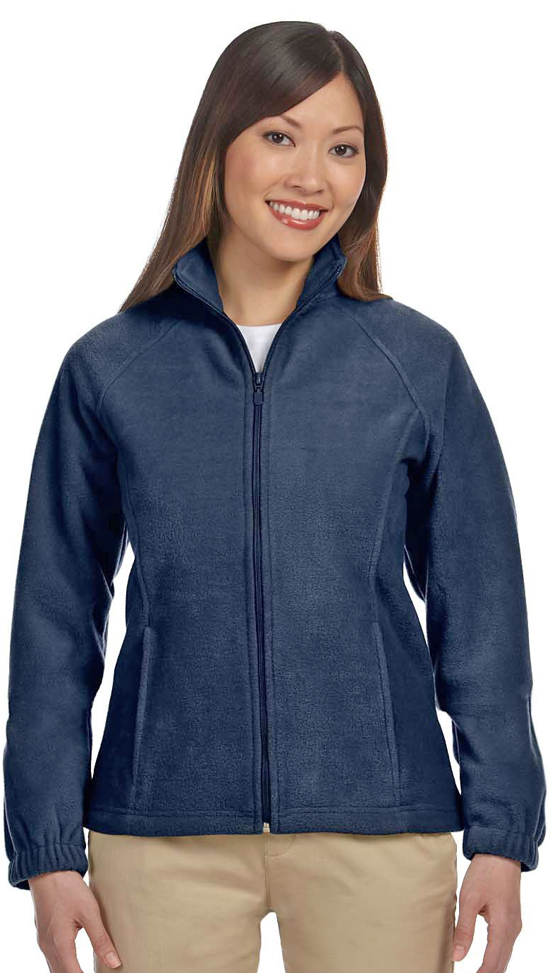 E123189 Harriton Ladies FullZip Fleece Jacket