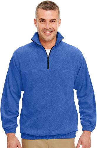 UltraClub Mens Iceberg Fleece 1/4-Zip Pullover - Cheerleading Equipment ...