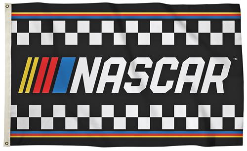 NASCAR 3' x 5' 1-Sided Checkered Flag
