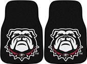 Fan Mats NCAA Univ of Goergia Carpet Car Mat (set)