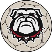 Fan Mats NCAA Univ. of Georgia Soccer Ball Mat