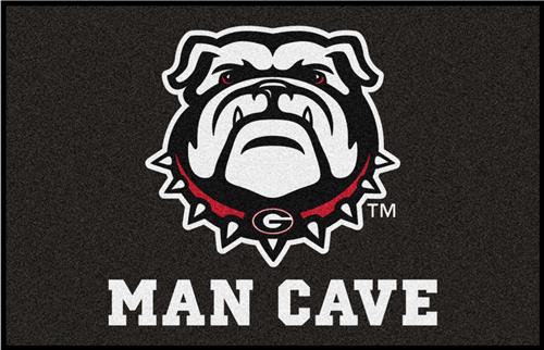 Fan Mats NCAA Univ of Georgia Man Cave Starter Mat
