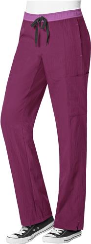 WonderWink Four-Stretch Womens Straight Leg Pant. Embroidery is available on this item.