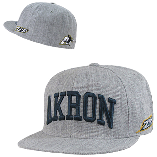 WRepublic Akron Univ Game Day Fitted Cap