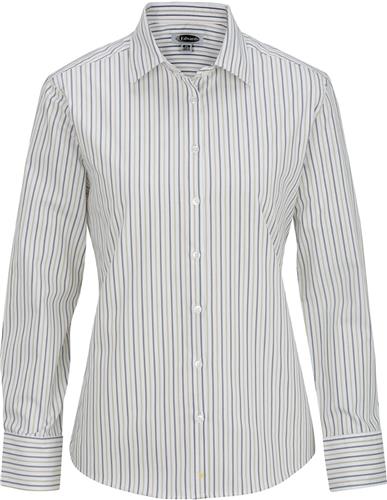 Edwards Womens Double Stripe Poplin. Printing is available for this item.
