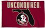 Collegiate Florida St. 3'x5' Flag w/State Outline