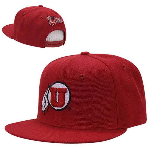 WRepublic University of Utah College Snapback Cap