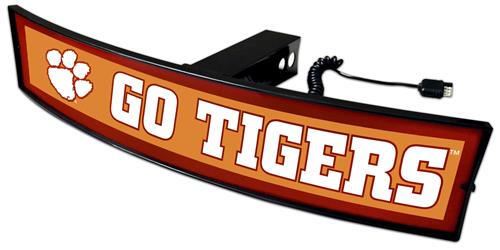 Fan Mats NCAA Go Tigers Light Up Hitch Cover